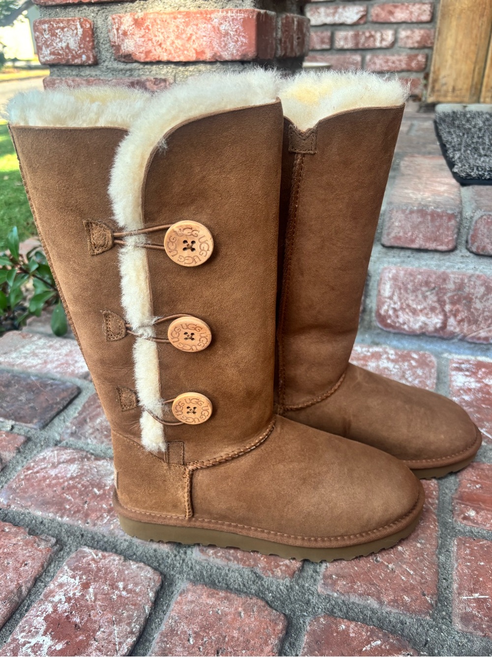 3 Button Tall Ugg Boots